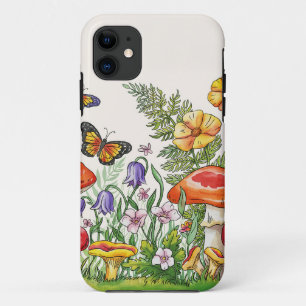 Para iPhone 11 Capa de telefone de Flores de Verão