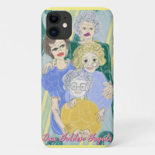 Para iPhone 11 Capa de telefone De Garotas Do Ouro