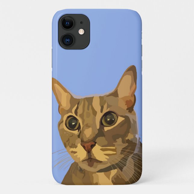 Para iPhone 11 capa de telefone de gatos (Verso)