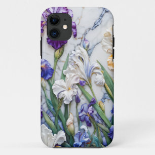 Para iPhone 11 Capa de telefone de mármore Iris