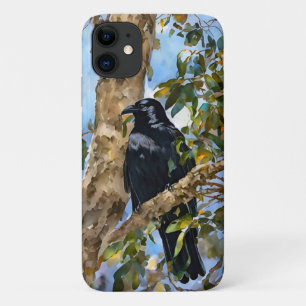 Para iPhone 11 Capa de telefone de Natureza de Arte de Pássaro Pr
