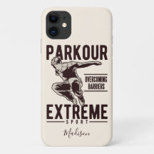 CAPA DE TELEFONE de nome personalizado PARKOUR