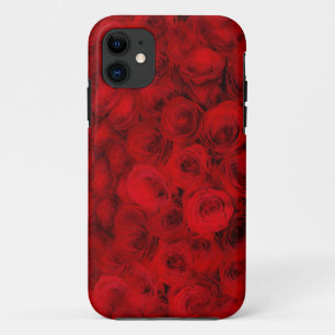 Para iPhone 11 Capa de telefone de Rosas de ventilador de rosa ve