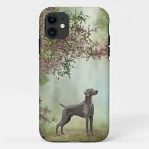 Para iPhone 11 Capa de telefone de Weimaraner