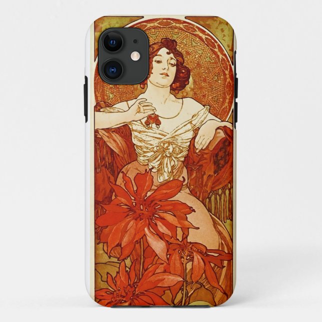 Para iPhone 11 Capa de telefone do design do rubi de Alphonse (Verso)