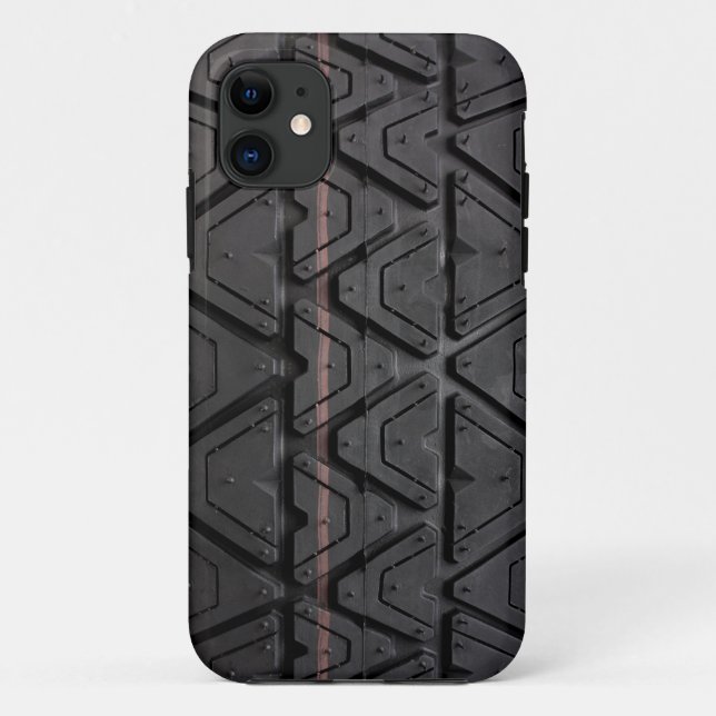 Para iPhone 11 Capa de telefone do passo do pneumático (Verso)