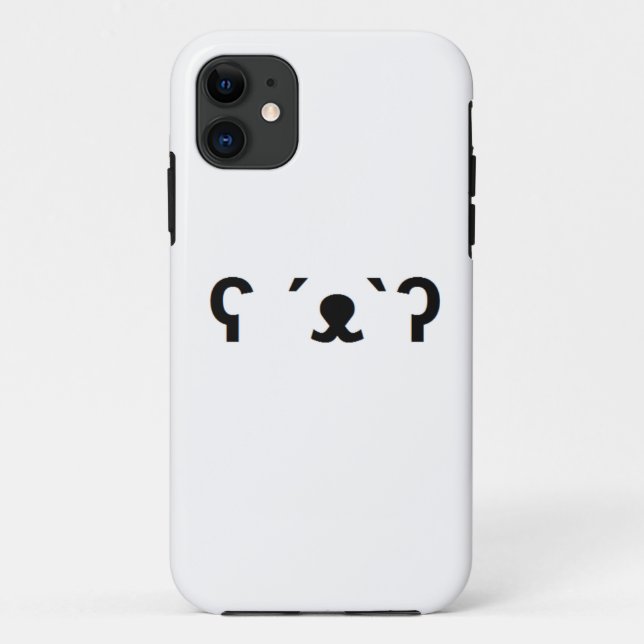 Para iPhone 11 capa de telefone do urso polar (Verso)