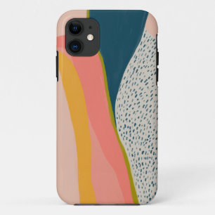 Para iPhone 11 Capa de telefone MHN Colorida Brilhante
