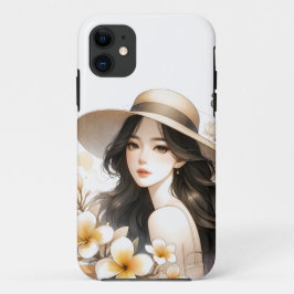 Para iPhone 11 Capa de telefone Mínima de Mola de Água
