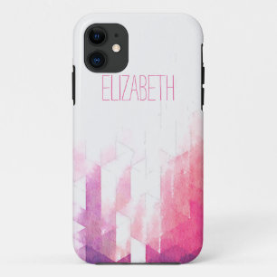 Para iPhone 11 Capa de telefone moderna do triângulo geométrico