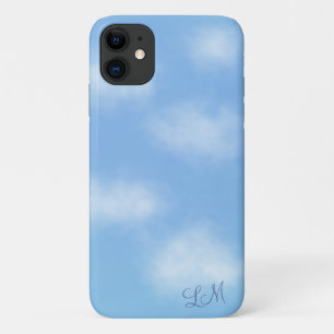 Para iPhone 11 Capa de telefone Personalizada de Nuvens Pacíficas