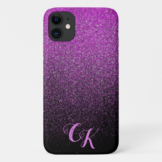 Para iPhone 11 Capa de telefone Personalizada do Shimmer Glitter  (Verso)