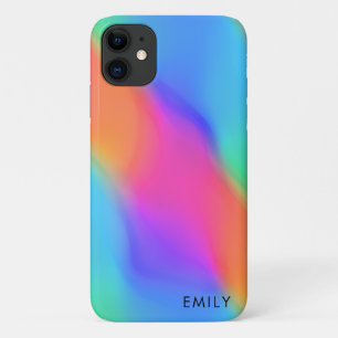 Para iPhone 11 Capa de telefone Personalizada Holográfica Vivid
