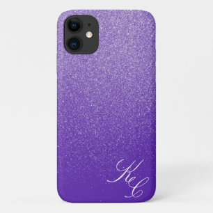 Para iPhone 11 Capa de telefone Personalizada Violet Shimmer