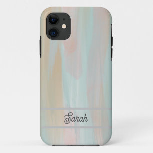 Para iPhone 11 Capa de telefone personalizável de coloração d'águ