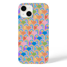 Capa de telefone Rainbow Clamshell