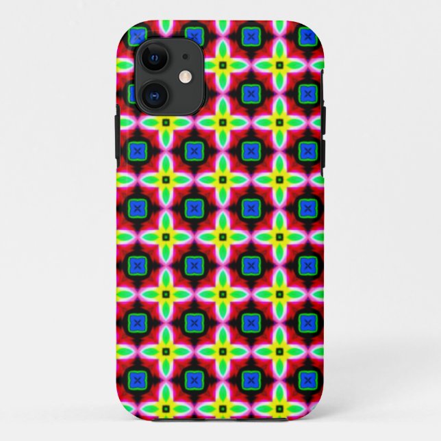 Para iPhone 11 Capa de telefone retrô funky florida (Verso)