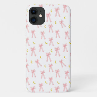Para iPhone 11 Capa de telefone rosa estética