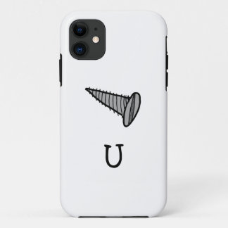 Para iPhone 11 Capa de telefone U do parafuso