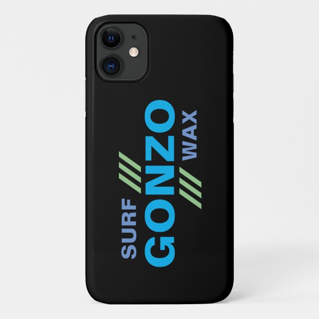 Para iPhone 11 Capa de telefone WAX SURF GONZO (Verso)