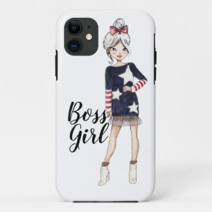 Para iPhone 11 Chefe Garota I capa de telefone