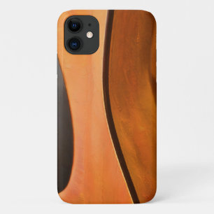 Para iPhone 11 Curvas de Capa de telefone de Violão Acústico