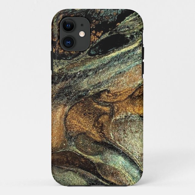 Para iPhone 11 design de acrílico de capa de telefone HMRESINART (Verso)
