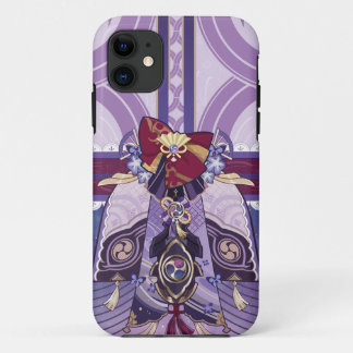 Para iPhone 11 El Raiden Shogun Genshin Capa de telefone de Impac