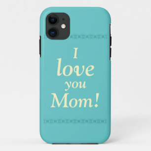 Para iPhone 11 Eu te amo mamã! Capa de telefone