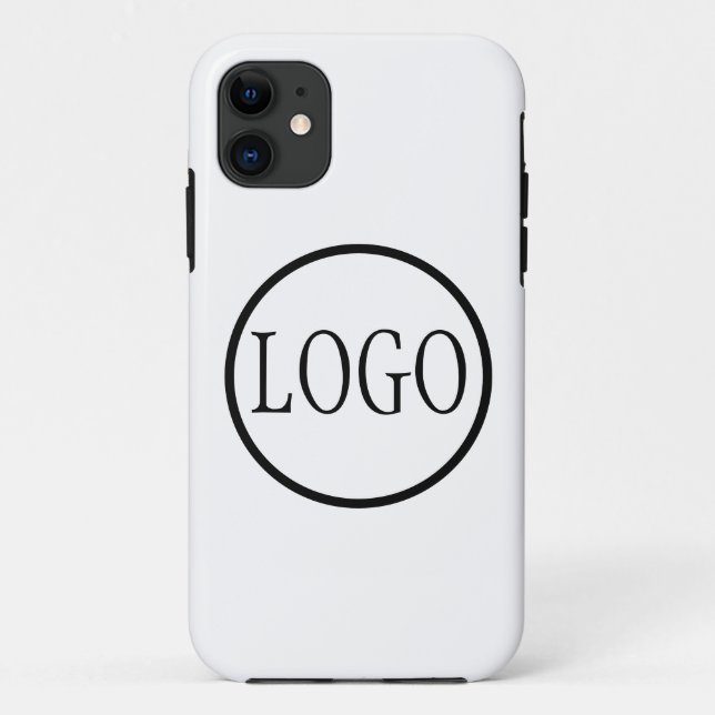 Para iPhone 11 faça seu próprio modelo de logotipo de capa de tel (Verso)