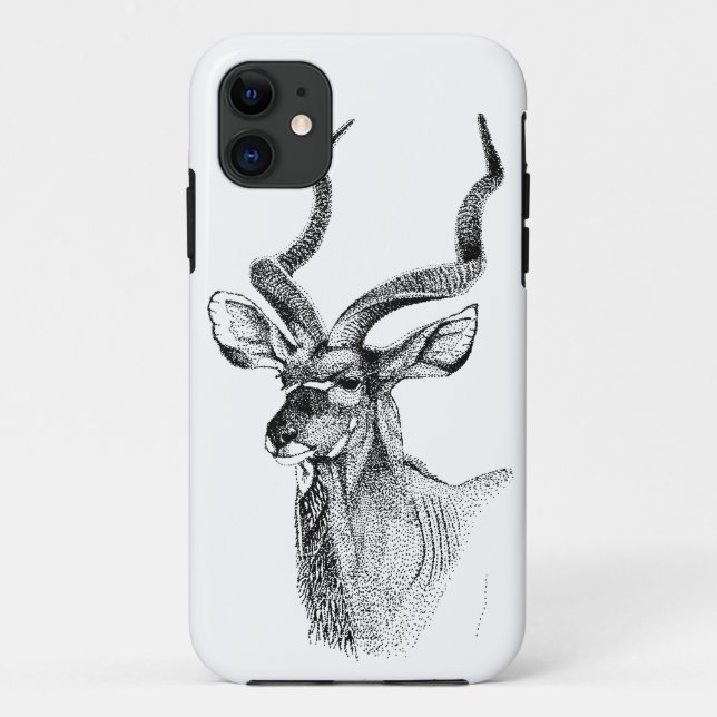 Para iPhone 11 Kudu mim capa de telefone (Verso)