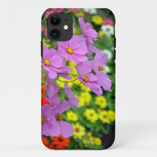 Para iPhone 11 Lindas flores do cosmos Mal Há capa de telefone