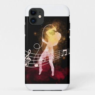 Para iPhone 11 Magic Power of Music and Singer Capa de telefone