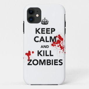 Para iPhone 11 mantenha capa de telefone calma e do matar dos