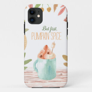 Para iPhone 11 Mas Primeiro, Capa de telefone De Pumpkin Spice