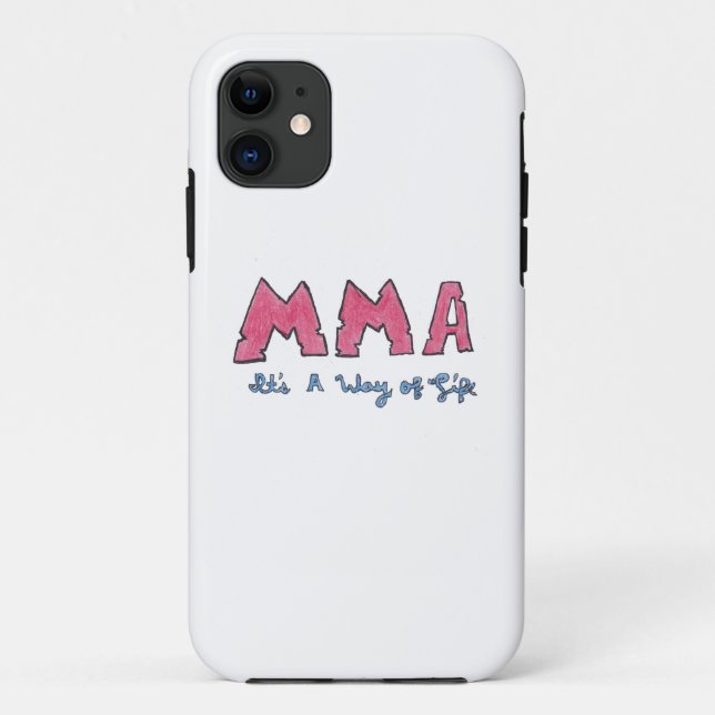 Para iPhone 11 MMA É um modo de vida de Capa de telefone celular (Verso)