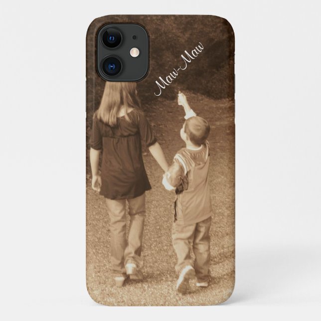 Para iPhone 11 Modelo de Capa de telefone de  de fotos (Verso)