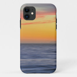 Para iPhone 11 Ocean Sunset Beach Art Capa de telefone