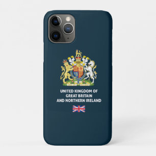 Para iPhone 11 Pro Capa de telefone com passaporte do Reino Unido
