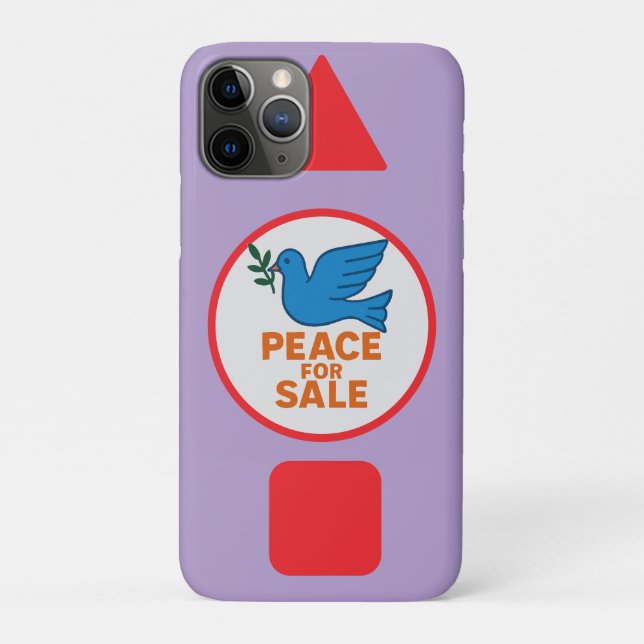 Para iPhone 11 Pro Capa de telefone com tema da paz (Verso)