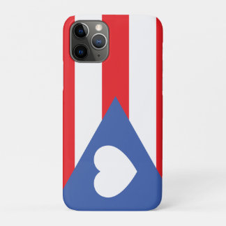 Para iPhone 11 Pro Capa de telefone de Bandeira porto-riquenha
