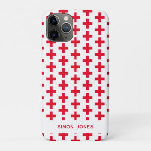 Para iPhone 11 Pro Capa de telefone de médico estudante com nome