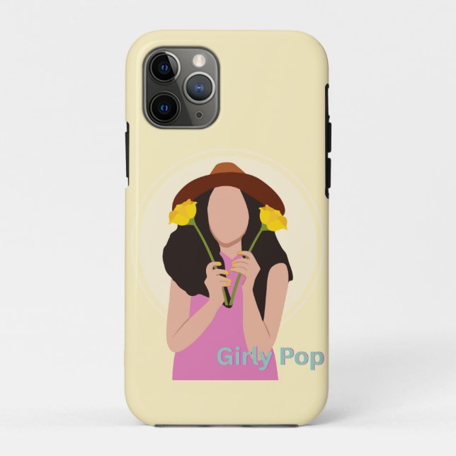 Para iPhone 11 Pro Capa de telefone pop feminina (Verso)