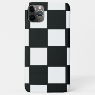 Para iPhone 11 Pro Max Capa de telefone do quadro de verificação