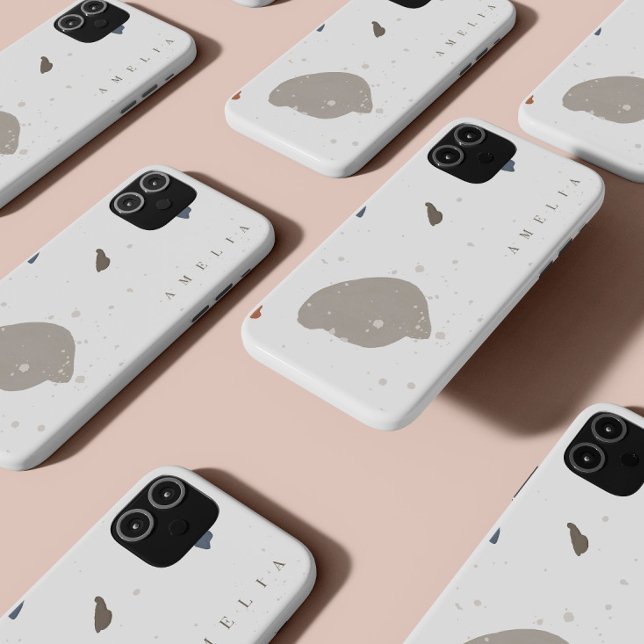 Para iPhone 11 Pro Max Capa de telefone personalizada mosaica moderna (Criador carregado)