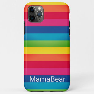 Para iPhone 11 Pro Max Capa de telefone Rainbow Mama