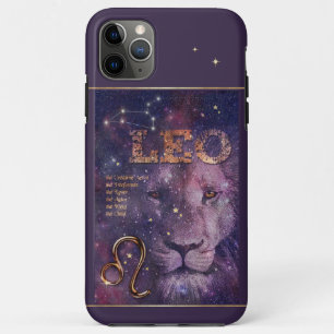 Para iPhone 11 Pro Max Leo ♌ Capa de telefone