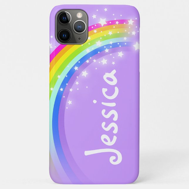 Para iPhone 11 Pro Max "Sua capa de ipod violeta das meninas" do (Verso)
