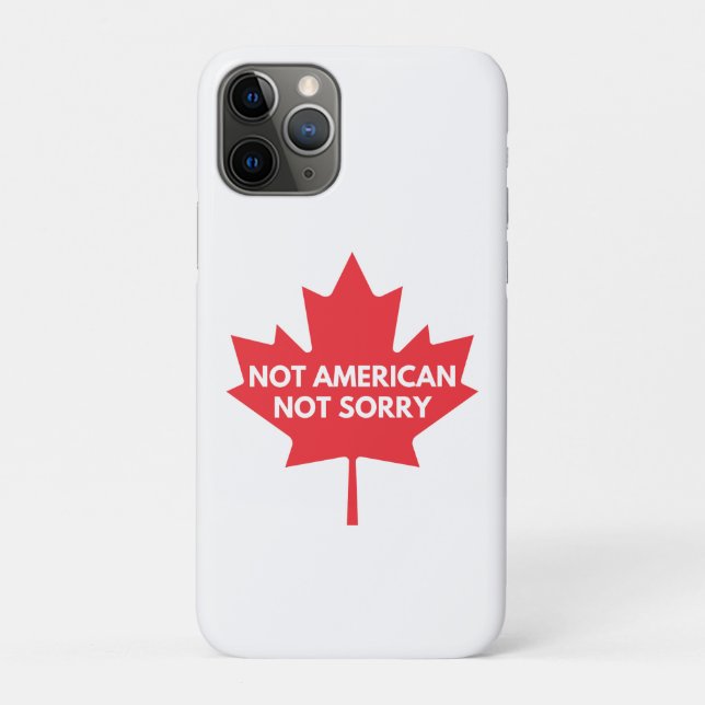 Para iPhone 11 Pro Não Americano, não lamento Capa de telefone (Verso)