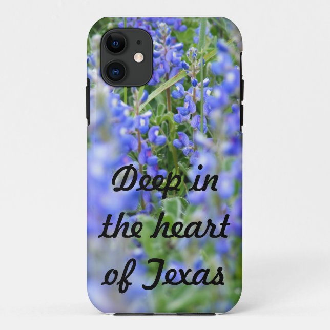Para iPhone 11 "Profundamente no coração capa de telefone do (Verso)